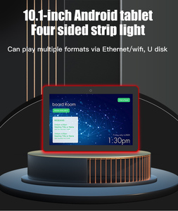 Wa1052t 10 inch PoE máy tính bảng LCD màn hình cảm ứng LED ánh sáng thanh đặt phòng hệ thống phòng họp máy tính bảng - Product Image 3