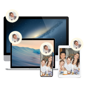 Espejo Circular para Selfies con Clip para Teléfono, Espejo de Bolsillo con Luz LED Ajustable, Anillo de Luz con Clip para Fotografía con Teléfono - Product Image 3