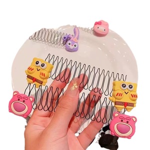 Tondeuse à cheveux pour filles, peigne invisible pour le dos, 15 cm, couleurs mélangées, pour lisser les franges et les cheveux désordonnés, accessoire pour cheveux de fille - Product Image 4