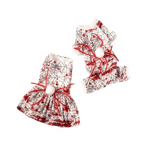 Nuevo Disfraz de Halloween para Perro, Traje de Cuatro Patas, Ropa para Perro Pequeño con Araña Sangrienta, Venta al Por Mayor Internacional - Product Image 4