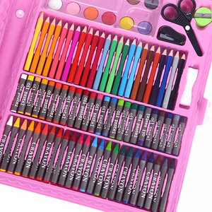 Groothandel Prijs Niet Giftig Kids Kinderen Potlood Marker Tekening Aquarel Pen Speelgoed Set 150 Stuks Stuks - Product Image 2