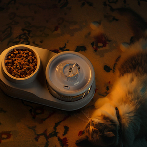 Yun mới tự động lưu thông trực tiếp nước quả điện thoại di động vật nuôi uống nước lọc Mèo Cổ Feeder vật nuôi & Bát ăn - Product Image 3