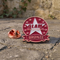 Pins de revers personnalisés en émail, en alliage de zinc, avec logo de marque, badges personnalisés pour cadeaux d'entreprise et souvenirs d'événements
