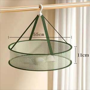 Red de Malla Colgante Plegable para Secar Alimentos, Cesta de Red para Secar Semillas, Brotes, Frutas, Verduras, Hierbas y Ropa - Product Image 4