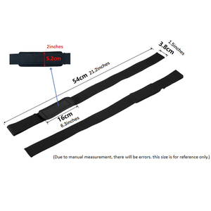 Halter spor erkekler için Deadlift Powerlifting için dolgu kaldırma ağırlık kaldırma kayışları ile neopren bileklik - Product Image 4