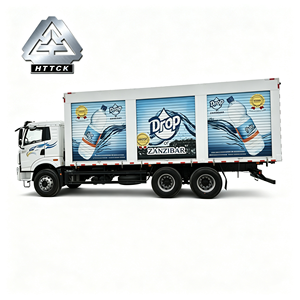 Camion fourgonnette fermée FAW JK6 6x4 de 290 CV, caisse de chargement de 6,8 m, châssis robuste, peinture de carrosserie personnalisée, conduite à gauche/droite pour routes africaines - Product Image 3
