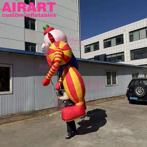 Costume de <span class=keywords><strong>Clown</strong></span> Gonflable pour Spectacle Scénique, Défilé en Plein Air, Marionnette Gonflable de <span class=keywords><strong>Clown</strong></span> - Product Image 2