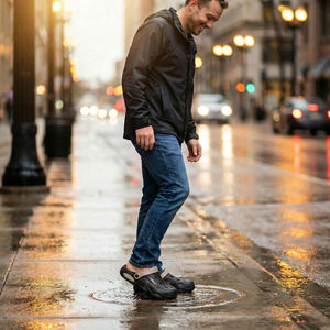 Sabots fermés pour hommes en EVA perforé – Imperméables, respirants, légers, séchage rapide, antidérapants, écologiques et tendance - Product Image 2