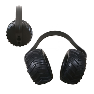 Capacidad para resistir la fatiga, deformación, orejeras de seguridad, orejeras de seguridad negras Premium adecuadas para diferentes tamaños de cabeza - Product Image 1