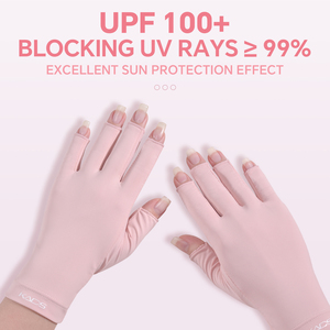 Guantes KADS para Arte de Uñas, Resistentes a los Rayos UV, Protección Solar para Exteriores, Ecológicos, para Lámpara de Uñas de Gel, Uso en Interiores y Exteriores, Cuidado y Protección - Product Image 5