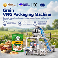 Machine d'emballage verticale automatique multifonctionnelle pour céréales 200g 500g