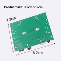 Carte d'amplificateur de puissance numérique Gold-543 DS1104/A543, double canal 2*50W, haute fidélité, audio multimédia pour voiture