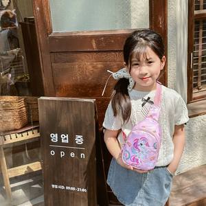 Licorne sacs pour enfants sacs de poitrine pour filles garçons dinosaure grenouille sacs à bandoulière <span class=keywords><strong>Babg</strong></span> sacs à dos décontractés filles mignon porte-monnaie cadeau - Product Image 4