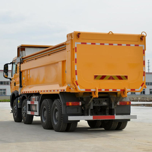 Camion benne d'<span class=keywords><strong>occasion</strong></span> HOWO TX 8x4 371HP Euro 2, robuste et stable, 16 tonnes, pour le remplissage <span class=keywords><strong>de</strong></span> ballast ferroviaire et le transport <span class=keywords><strong>de</strong></span> terre - Product Image 5