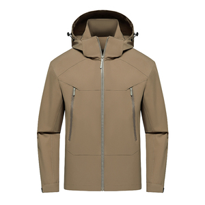 Usine hommes <span class=keywords><strong>veste</strong></span> de haute qualité hydrofuge amovible casquette coupe-vent <span class=keywords><strong>veste</strong></span> solide mince printemps automne extérieur <span class=keywords><strong>veste</strong></span> - Product Image 4