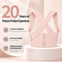 Soutien dorsal sportif à compression croisée en tissu Icy-Silk rafraîchissant, sans couture, léger, classé 5 étoiles, pour yoga et gym, rose
