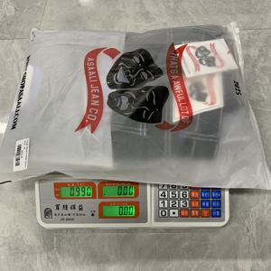 ALOCS Hustensaft-Hemd Jeans-Sweathose Herren-Jeans Hip-Hop-Jeans Bedruckte Denim-Hose - Product Image 4