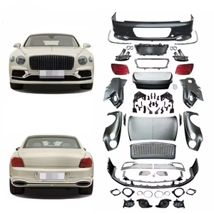 Pare-chocs de lifting (facelift) avec découpes pour échappement, en plastique, pour Flying Spur <span class=keywords><strong>2020</strong></span> (modèles antérieurs), pour une mise à niveau vers le dernier modèle – Pièces de carrosserie automobile - Product Image 2