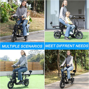 Monopattino Elettrico con Sedile per Adulti, Motore 500W/800W, Velocità 25km/h, Autonomia 20km, Carico Massimo 150kg, X9 - Product Image 4