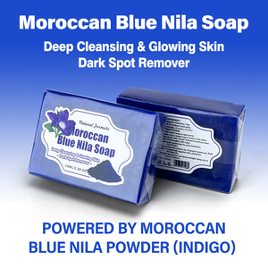Savon Nila Bleu Marocain <span class=keywords><strong>Bio</strong></span> Naturel Fait Main Éclaircissant et Blanchissant de Gros - Product Image 3