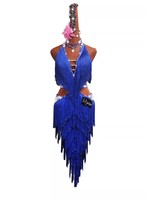 Vestido de Baile Latino Sexy para Mujer, Traje de Competición, Falda de Baile de Salón, Ropa de Escenario, Novedad 2025, Superventas
