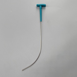 Estilete Intubador Reutilizável para Endoscópio Entubação Difícil Endoscópio Rígido De Aço Inoxidável - Product Image 1