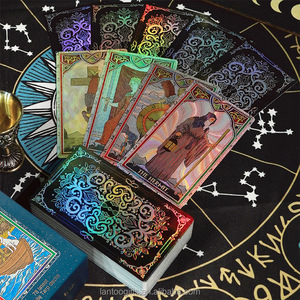 <span class=keywords><strong>Cartas</strong></span> de <span class=keywords><strong>Tarot</strong></span> y Oráculo Personalizadas con Afirmaciones, Material de Papel, para Regalos Familiares y Navideños - Product Image 5
