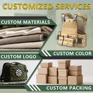 เสื้อกั๊กยุทธวิธีเพื่อความปลอดภัยในการตั้งแคมป์เสื้อกั๊กลายพรางสำหรับใช้กลางแจ้งเสื้อล่าสัตว์ - Product Image 4