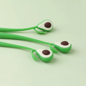 Bolígrafo Divertido de <span class=keywords><strong>Aguacate</strong></span> Verde Estilo Coreano KUKI, Éxito de Ventas 2022, Regalo para Niñas, Papelería Kawaii - Product Image 4