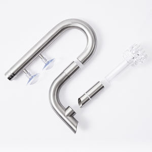 WEEKAQUA Tuyau de lys en acier inoxydable mis à jour 16mm avec ventouses avec filtre d'écumoire de surface Accessoires d'entrée et de sortie de seau - Product Image 3