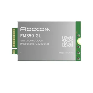 Fibocom FM350-GL 5G Lte Wcdma Module Ondersteuning 5G Nr Sub6 Netwerk & Wereldwijd Mobiel Netwerk