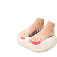 Masseur de pieds Shiatsu personnalisé OEM disponible avec chaleur, vibrations, roulement et tapotement – Équipement multifonctionnel de massage pour la récupération des pieds