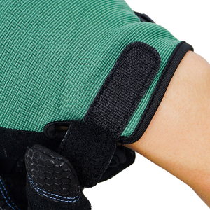 Guantes de Trabajo Antideslizantes de Silicona Impresos, Guantes de Seguridad Básicos Transpirables de Poliéster para Almacén y Ensamblaje, Logotipo Personalizado OEM ODM - Product Image 6