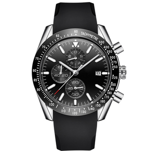 Reloj de Pulsera de Cuero de Moda, Reloj Cronógrafo Luminoso de Lujo a Prueba de Agua para Hombre - Product Image 3