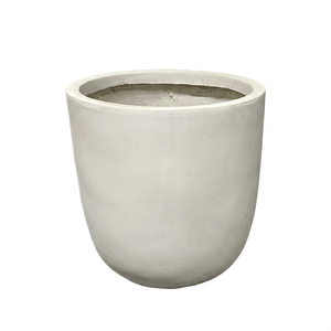 Prix d'usine, Vente chaude : Grand bac à plantes en fibre de verre et argile, écologique et durable, pour jardin et usage domestique, stock important - Product Image 1