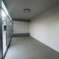 Casa Contenedor Expandible de 20 pies/40 pies, Casa Contenedor Prefabricada de Acero, Solárium, Dormitorio, Oficina, Casa Modular