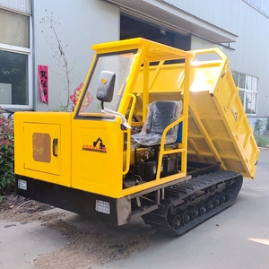 Mini tombereau sur chenilles 1700 kg pour routes boueuses et zones marécagées, chargeur frontal, chargeur de tracteur avec un moment de charge élevé - Product Image 2