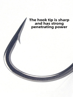 Kail Pancing Jig Head Kuat BKK 9088-4X, Diperkuat untuk Air Tawar dan Air Asin, untuk Ikan Bass dan Ikan Besar
