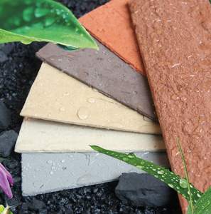 Tuiles flexibles de revêtement doux de mur de porcelaine Les briques creuses d'argile de conception fendue de <span class=keywords><strong>brique</strong></span> amincissent la caractéristique - Product Image 1