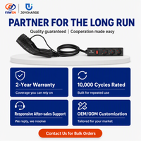JOYCHARGE Adaptor Pengisian Daya Kendaraan Baru V2L Tipe 2 16A 250V AC Portabel untuk EV dengan Kabel 3M, Proteksi IP54, dan Keamanan Arus Berlebih