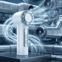 Ventilateur portable sans pales T72 USB - Alimenté par batterie/électricité pour une utilisation en extérieur et en voiture