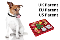 Thème de Noël chien mangeoire lente chat Silicone tapis de reniflement chien manger lentement tapis de reniflement avec ventouses