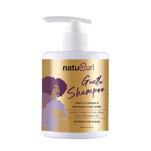 Marque privée Produits de soin des cheveux bio pour le traitement des cheveux Curl Spray pour les cheveux avec mise en bouche Ensembles de shampoing et d'après-shampoing bouclés pour enfants