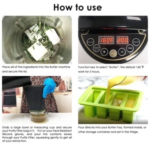 Décarb à base de plantes et infuseur pour huile d'herbes, teinture, beurre, miel, machine d'extraction <span class=keywords><strong>magique</strong></span> - Product Image 6