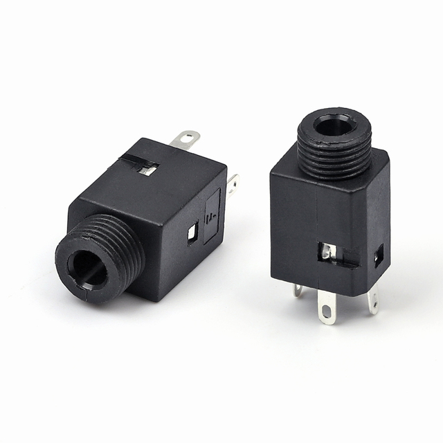 PJ-394 Singatron 4 Pole 6P Audio Interface 3.5mm Headphone Jack H6.25 Gold Plated Connector Micro