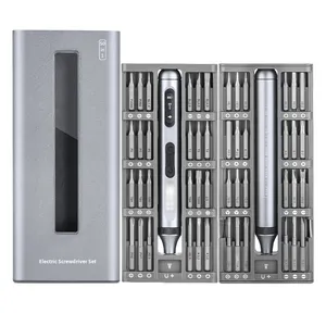 Juego de Destornilladores Eléctricos de Precisión Recargables de Grado Industrial 50 en 1 de Alto Torque <span class=keywords><strong>para</strong></span> Computadora, iPhone, Laptop y Teléfono Celular - Product Image 1