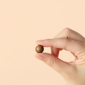 100 pièces de perles d'abacus en bois d'agar, perles d'espacement en bois d'aloès naturel, fabrication de bijoux de prière bouddhiste DIY - Product Image 3