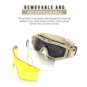 Gafas Tácticas ARTEX Serie Protección Táctica, Gafas Deportivas para Exteriores, Protección UV, Gafas Tácticas de Tiro - Product Image 5