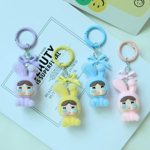 Llavero de Peluche con Figura de Bebé Llorando de Dibujos Animados al por Mayor, Lindas Figuras Sorpresa en Caja Ciega, Colgante de Lágrimas, Pequeño Juguete de Llavero - Product Image 2