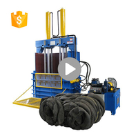 Machine à limer les pneus/équipement de presse à balles/Machine à compacter les bouteilles en plastique